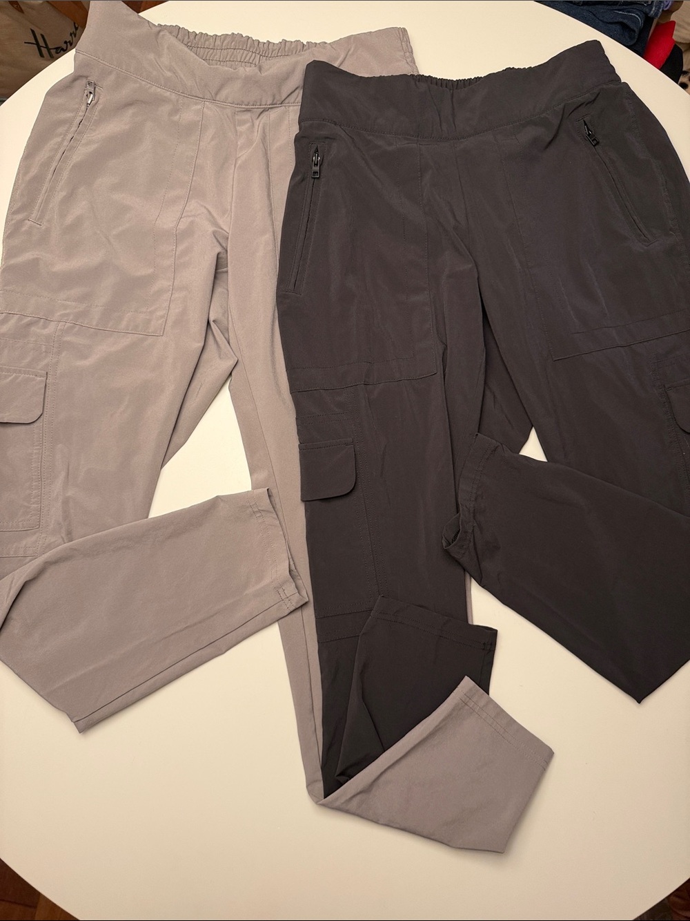 Athleta Women’s High-Rise Cargo Pants Bundle | Size 2 | 2-Piece Set